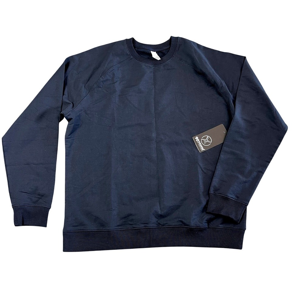 90 Degree Sweatshirt Navy Men's Size‎ XL 95% Cotton NWT